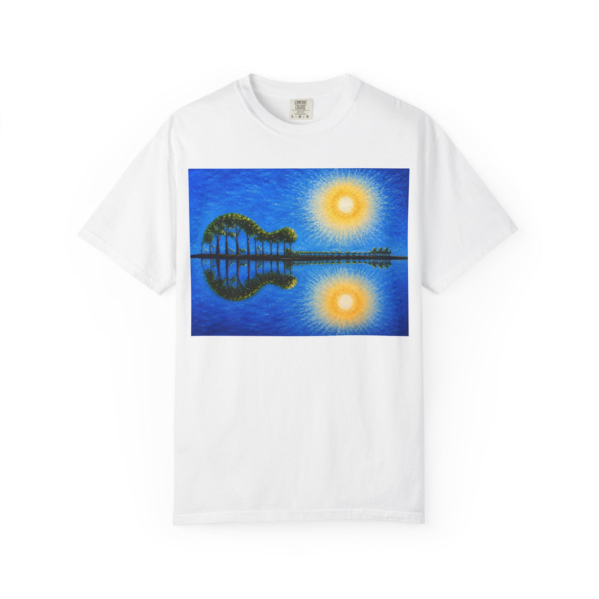 Guitar Sunset T Shirt