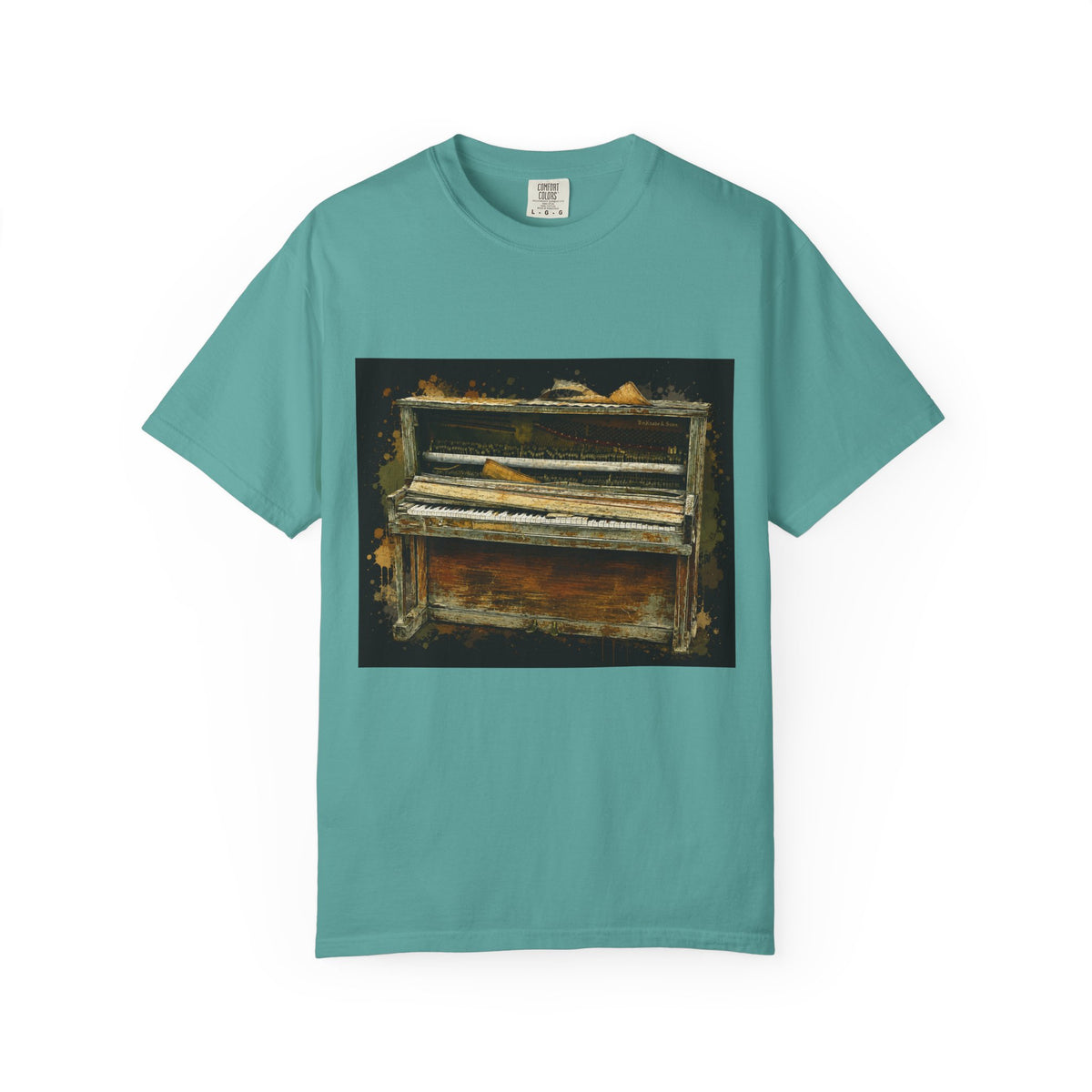 Vintage Piano Original Art T Shirt