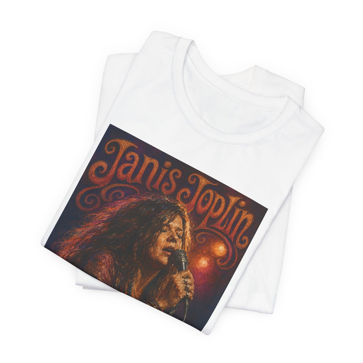 Janis Joplin Concert Poster Style T Shirt
