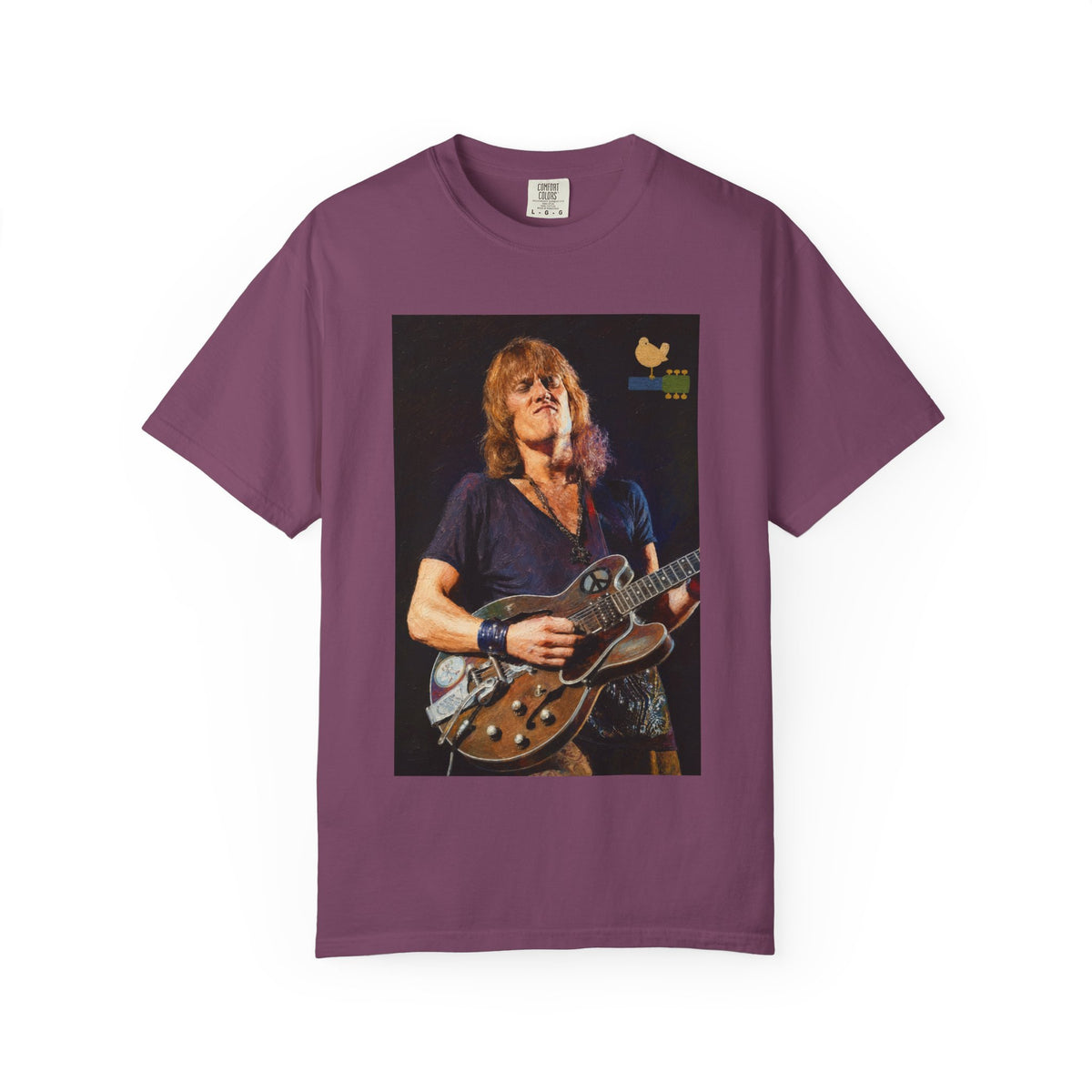 Alvin Lee performing at Woodstock T Shirt