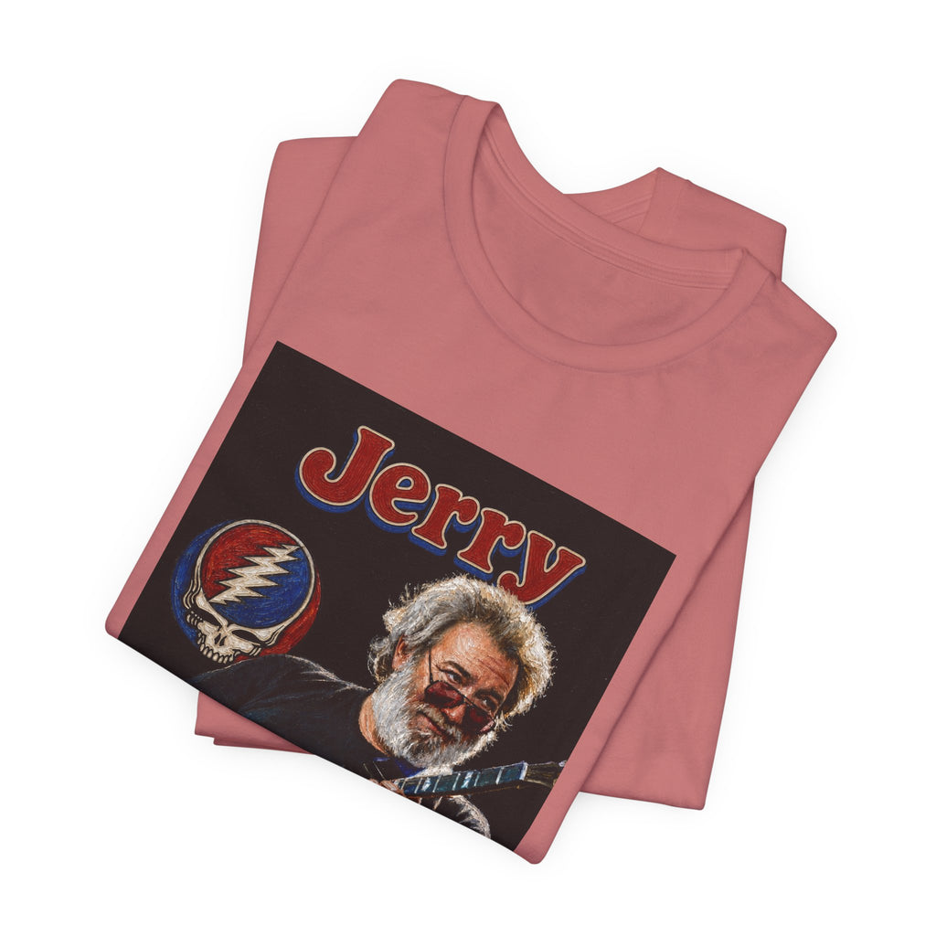 Jerry Garcia Guitar Portrait T Shirt