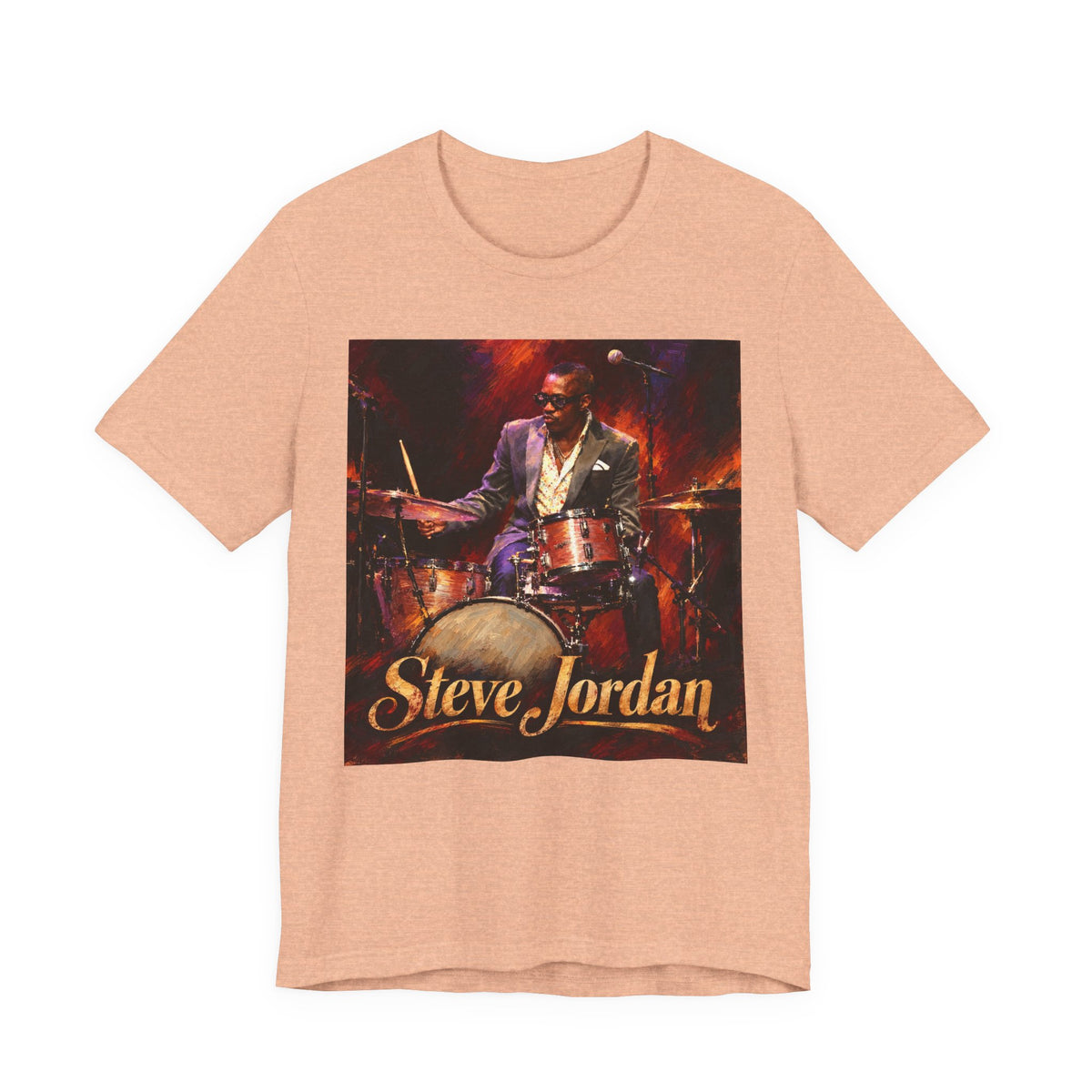 Steve Jordan Drummer Tee