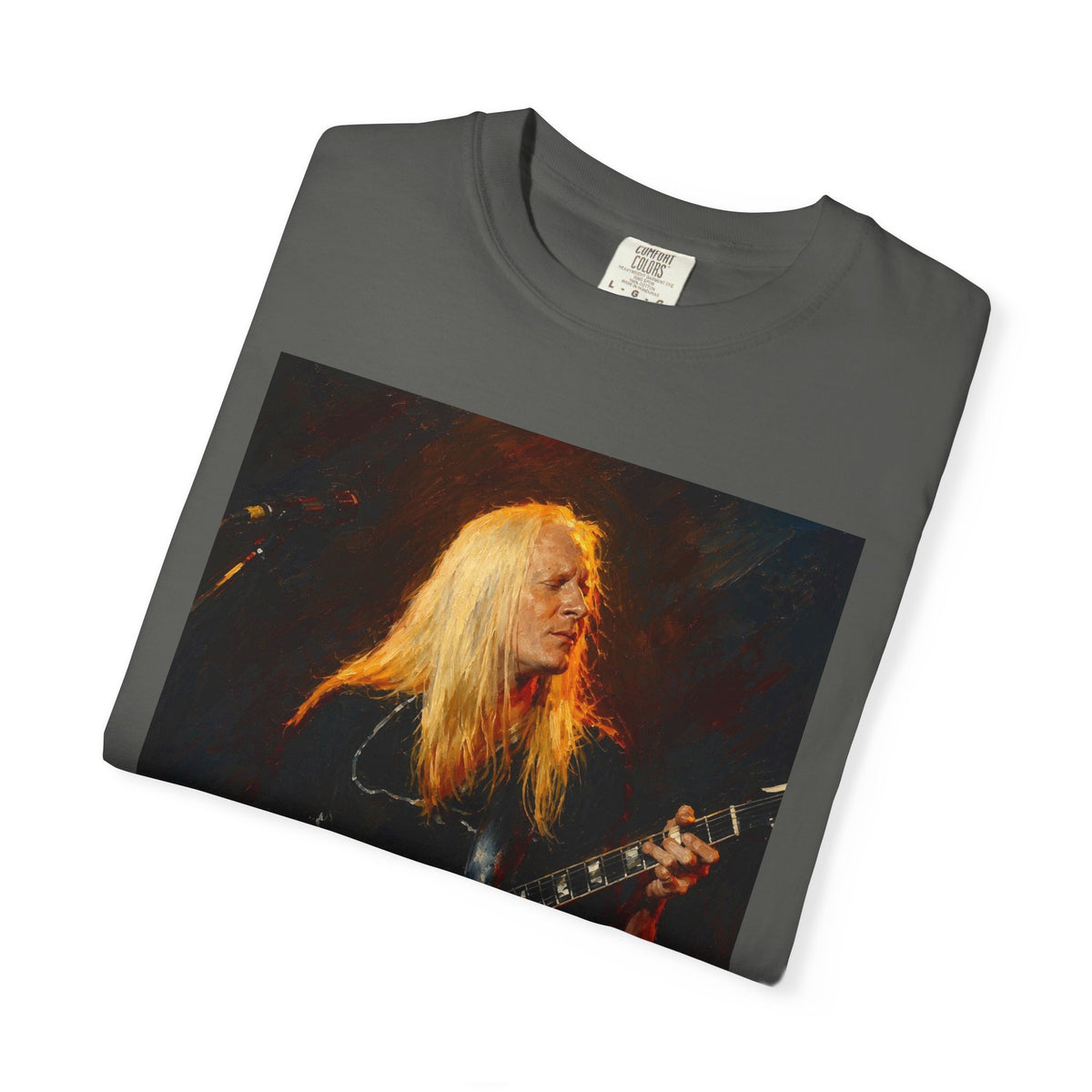Johnny Winter Guitar T Shirt