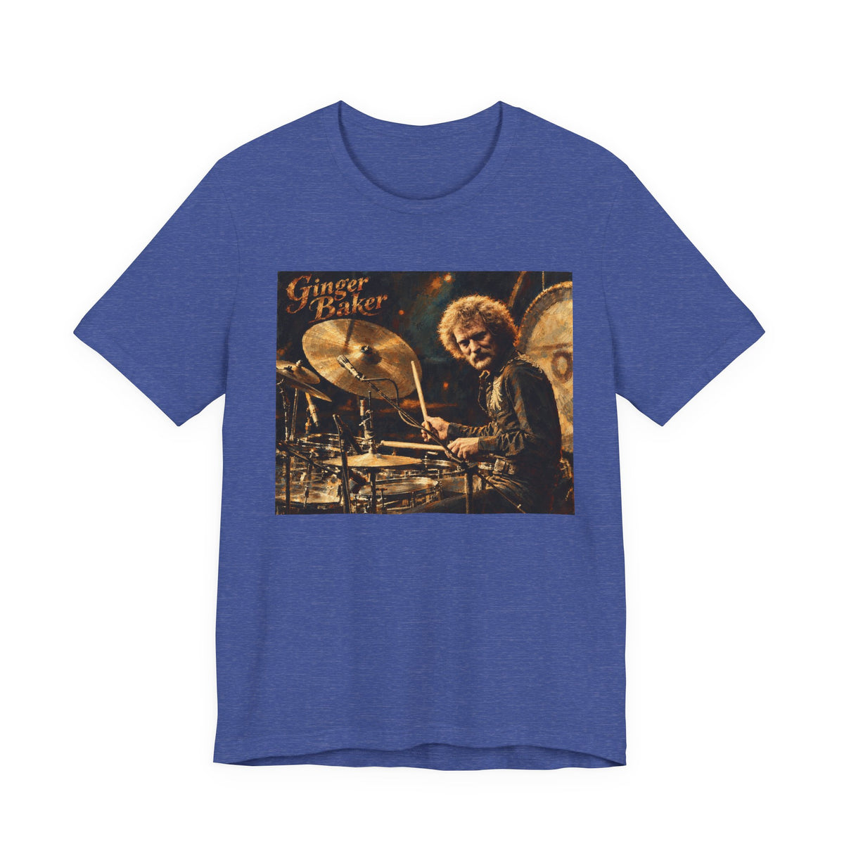Ginger Baker Drummer T Shirt