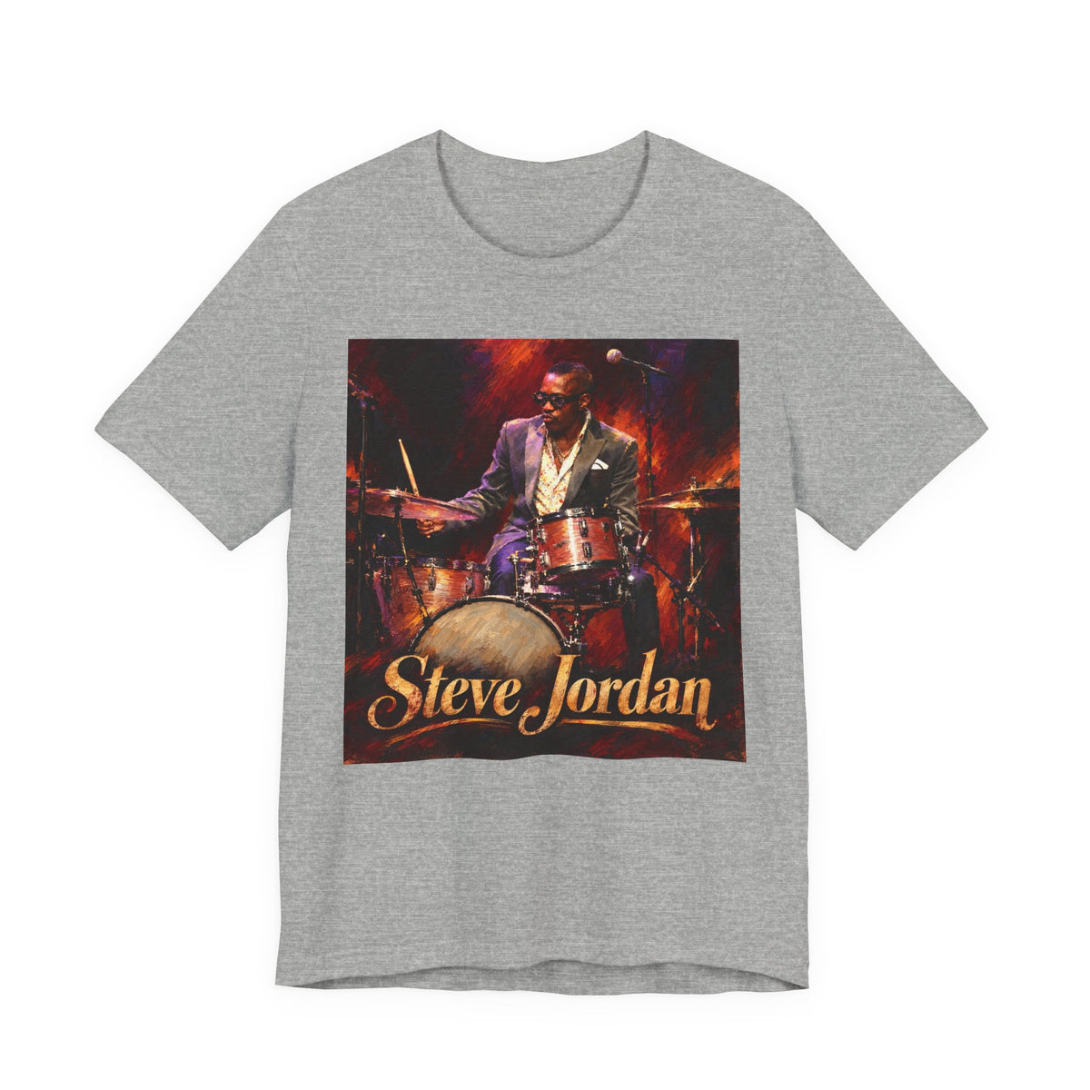 Steve Jordan Drummer Tee