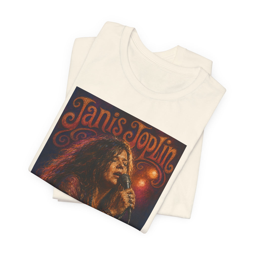 Janis Joplin Concert Poster Style T Shirt