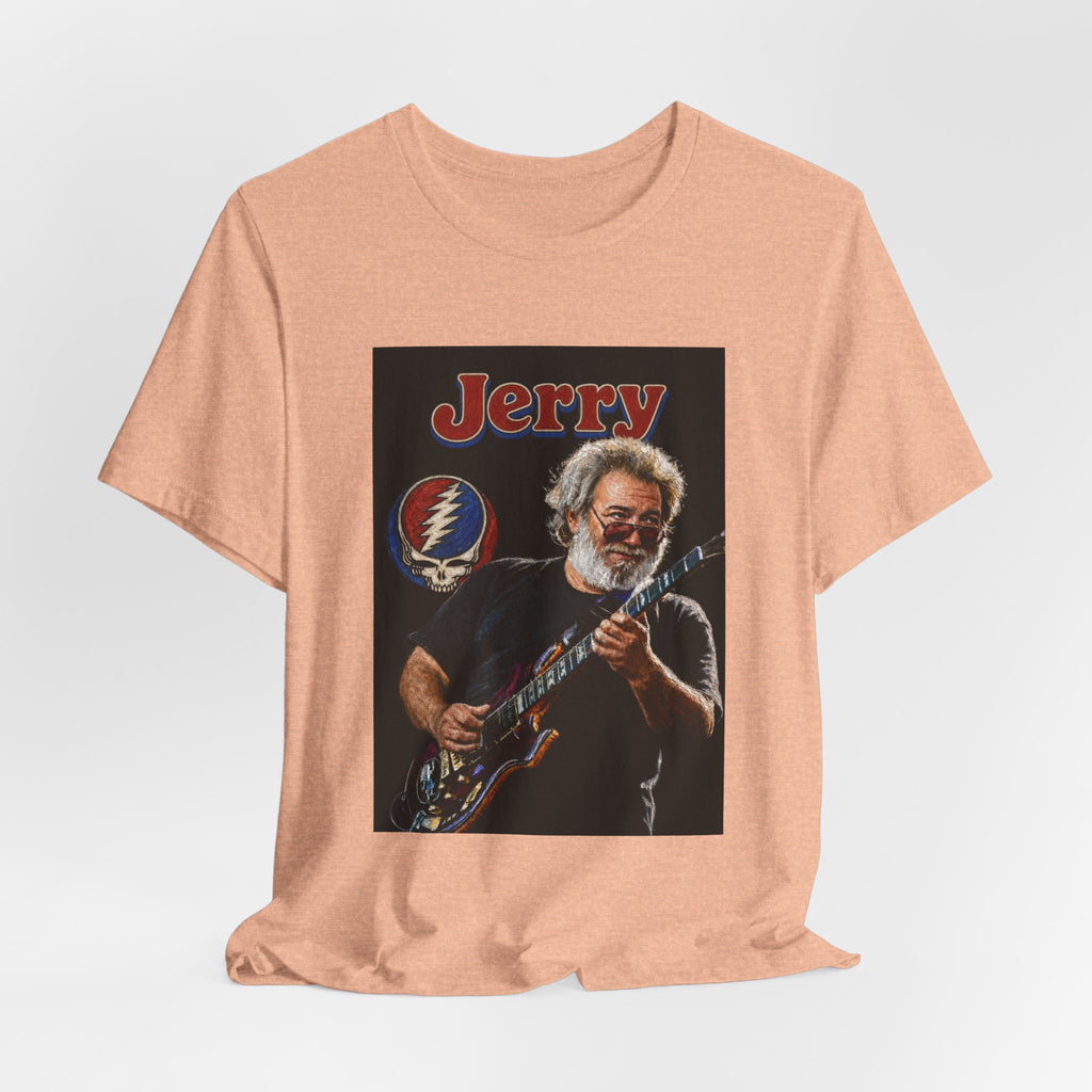 Jerry Garcia Guitar Portrait T Shirt