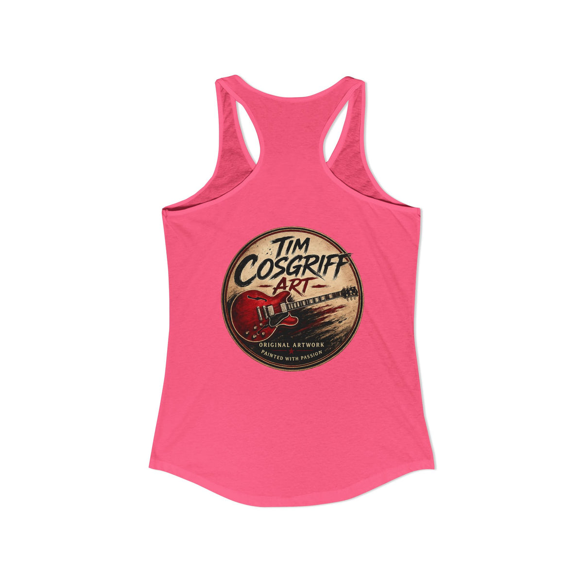Alvin Lee at Woodstock Women's Racerback Tank