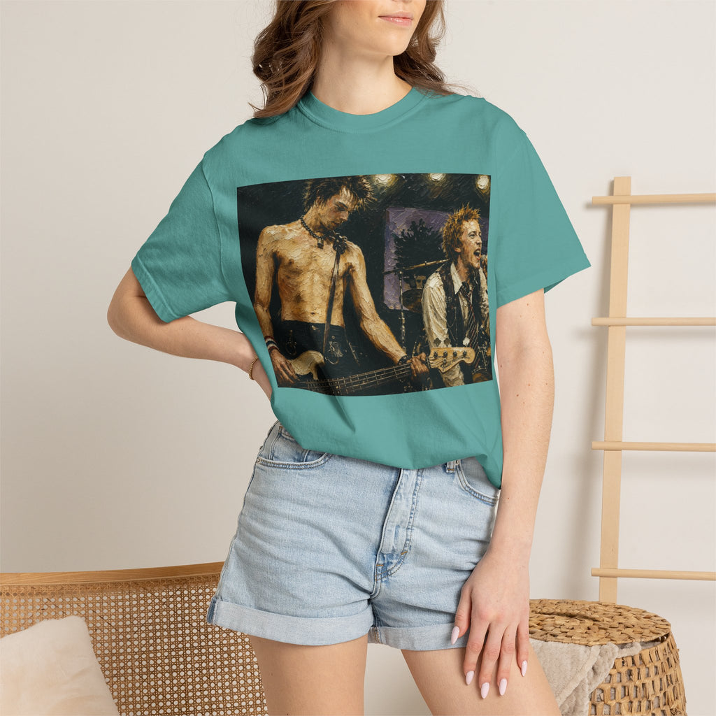 Rock Band Photo T-Shirt  Vintage Live Concert Tee