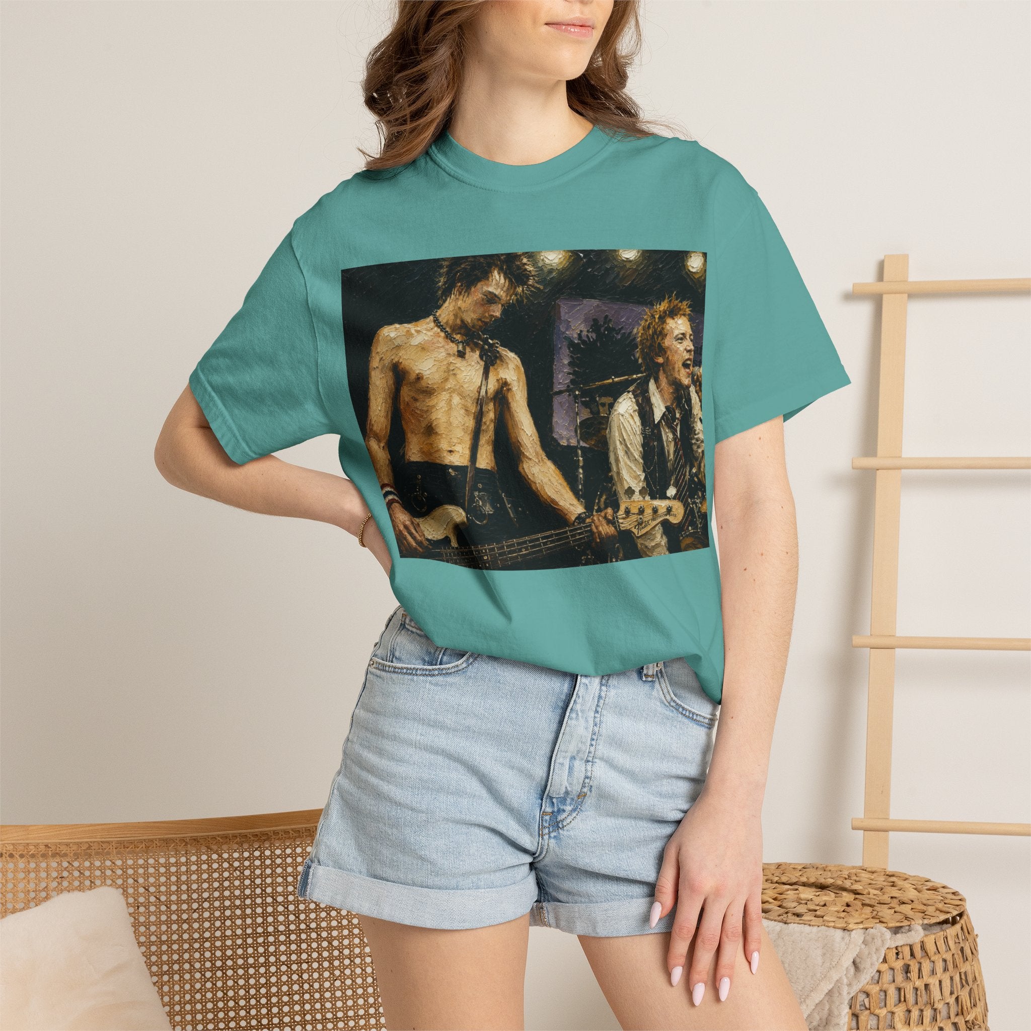 Rock Band Photo T-Shirt  Vintage Live Concert Tee