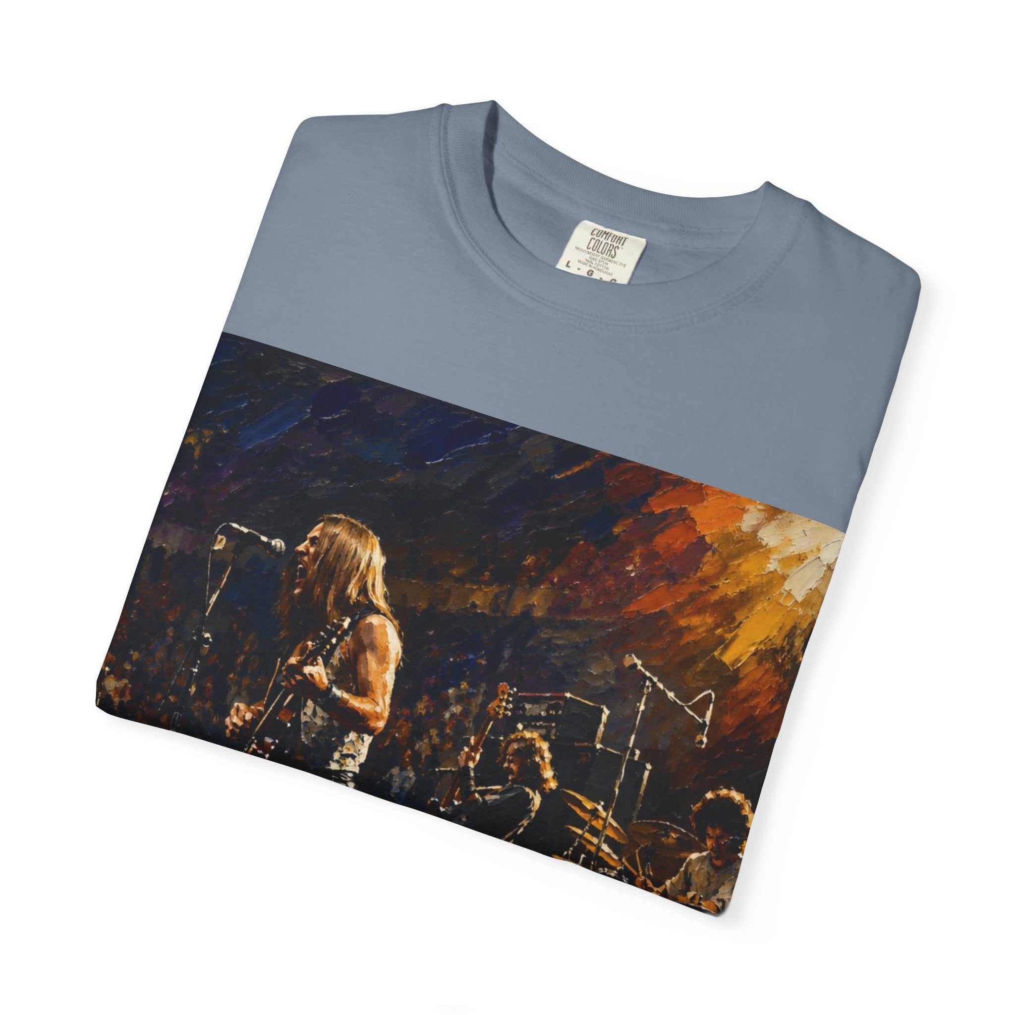 Classic Rock Guitar T‑Shirt — "Classic Tone Timeless Soul" Band Tee