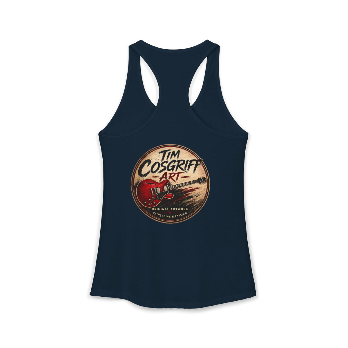 Jimmy Page Guitarist Women's Ideal Racerback Tank