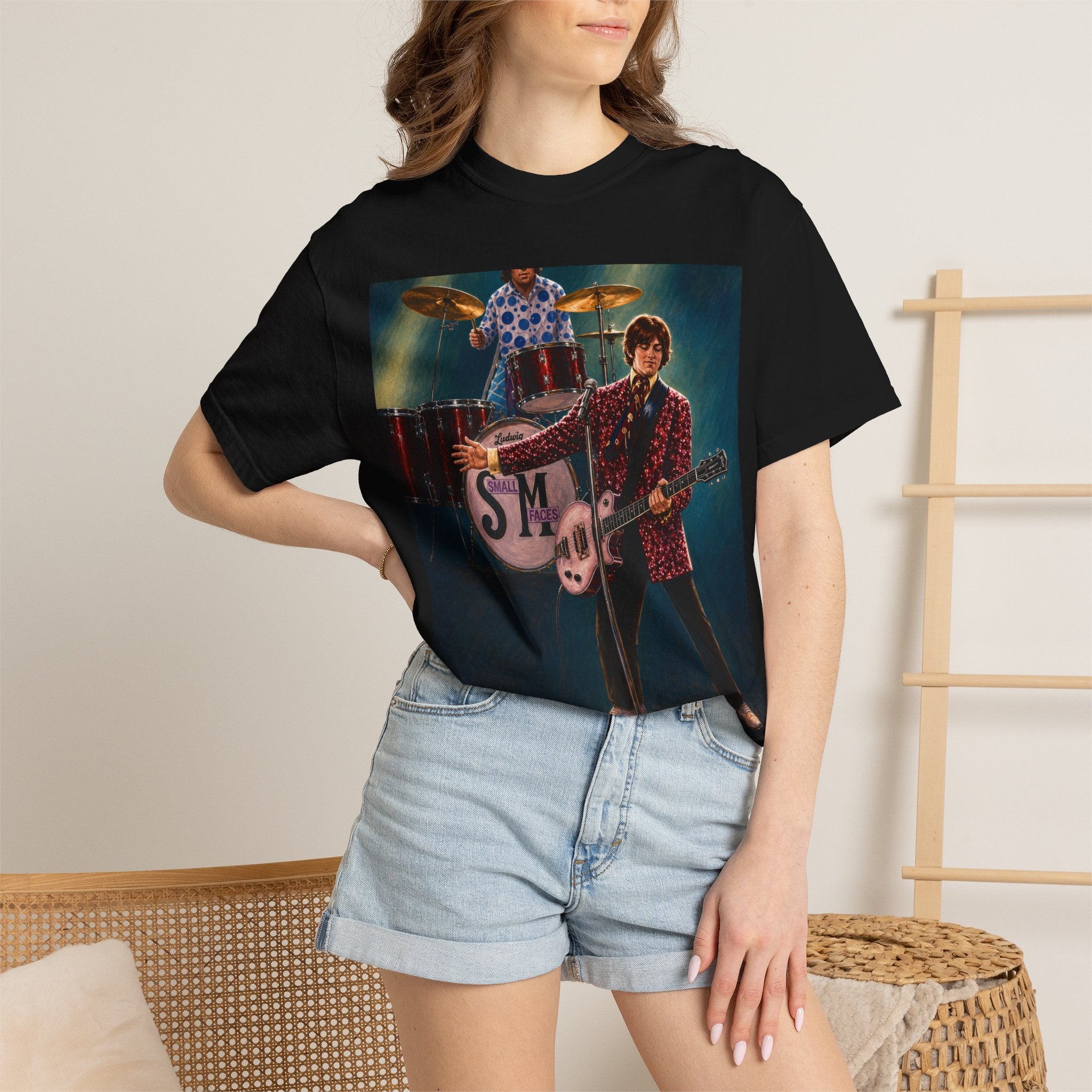 Classic Rock Guitar T-Shirt — "Classic Tone Timeless Soul" Vintage Band Tee