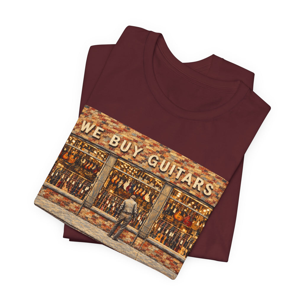 We Buy Guitars Vintage Music Store Tee