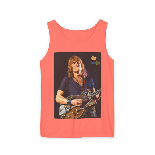 Alvin Lee at Woodstock Tank Top Unisex