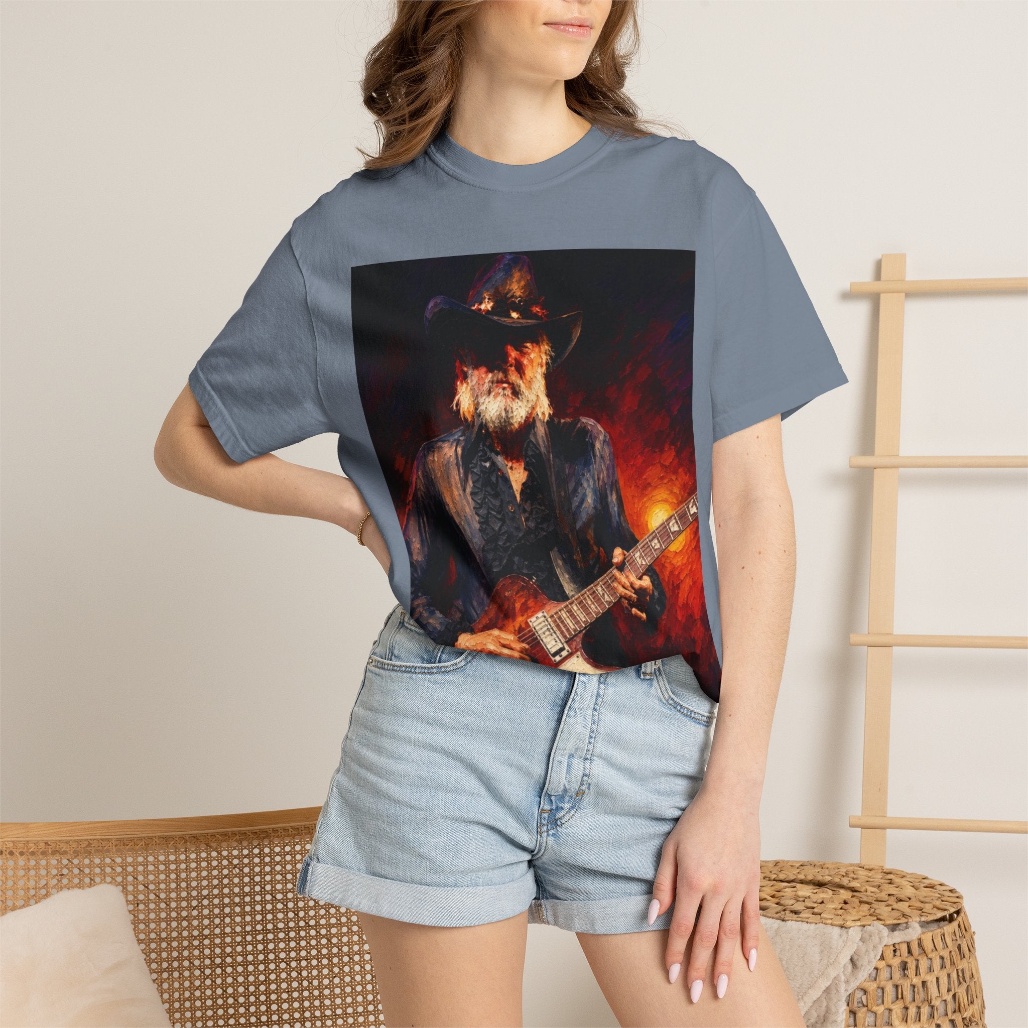 Vintage Guitar T-Shirt — "Classic Tone: Timeless Soul" Rock Music Tee