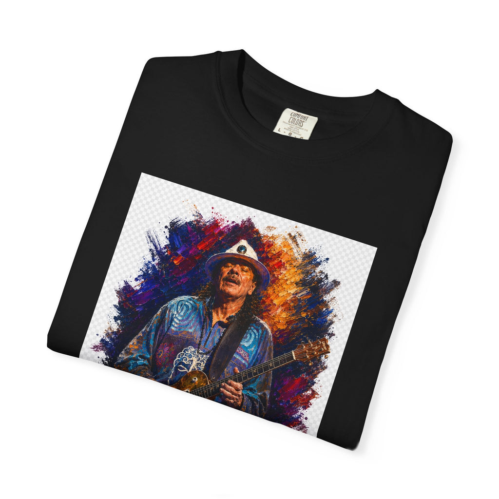 Carlos Santana Guitar  T Shirt