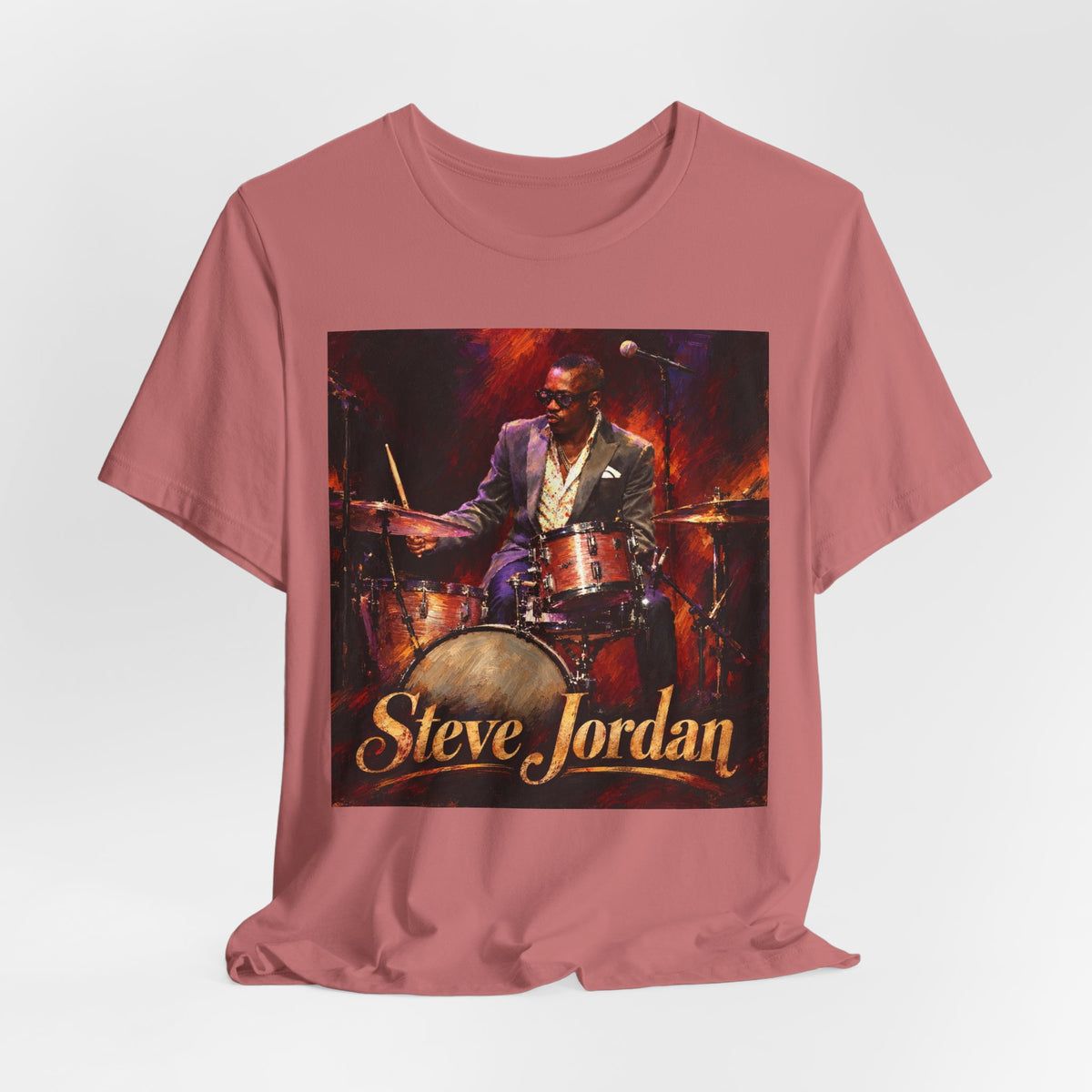 Steve Jordan Drummer Tee