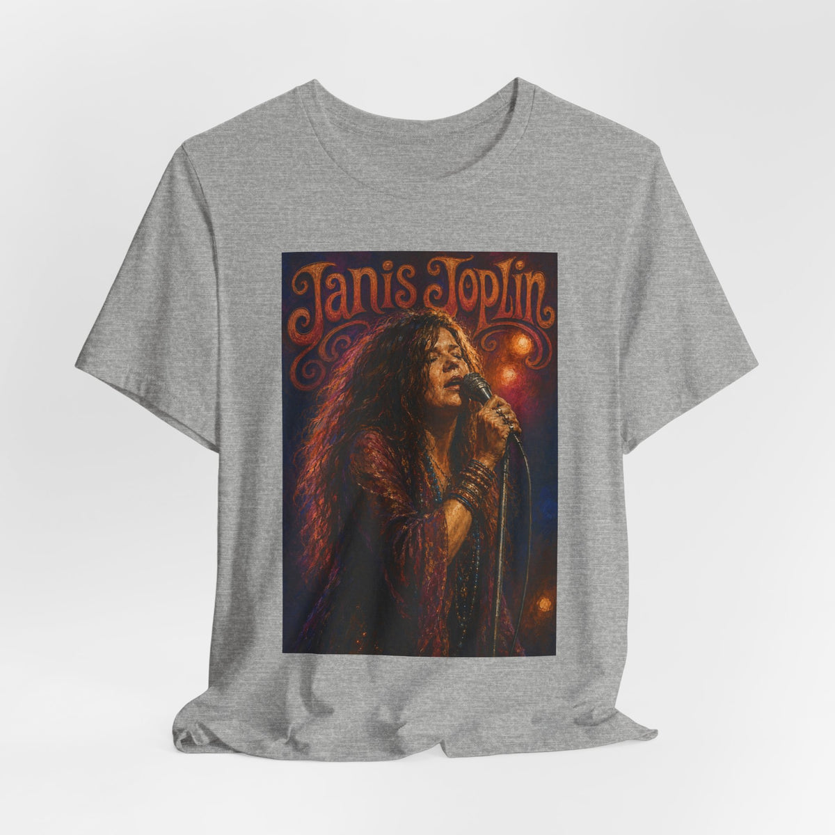 Janis Joplin Concert Poster Style T Shirt