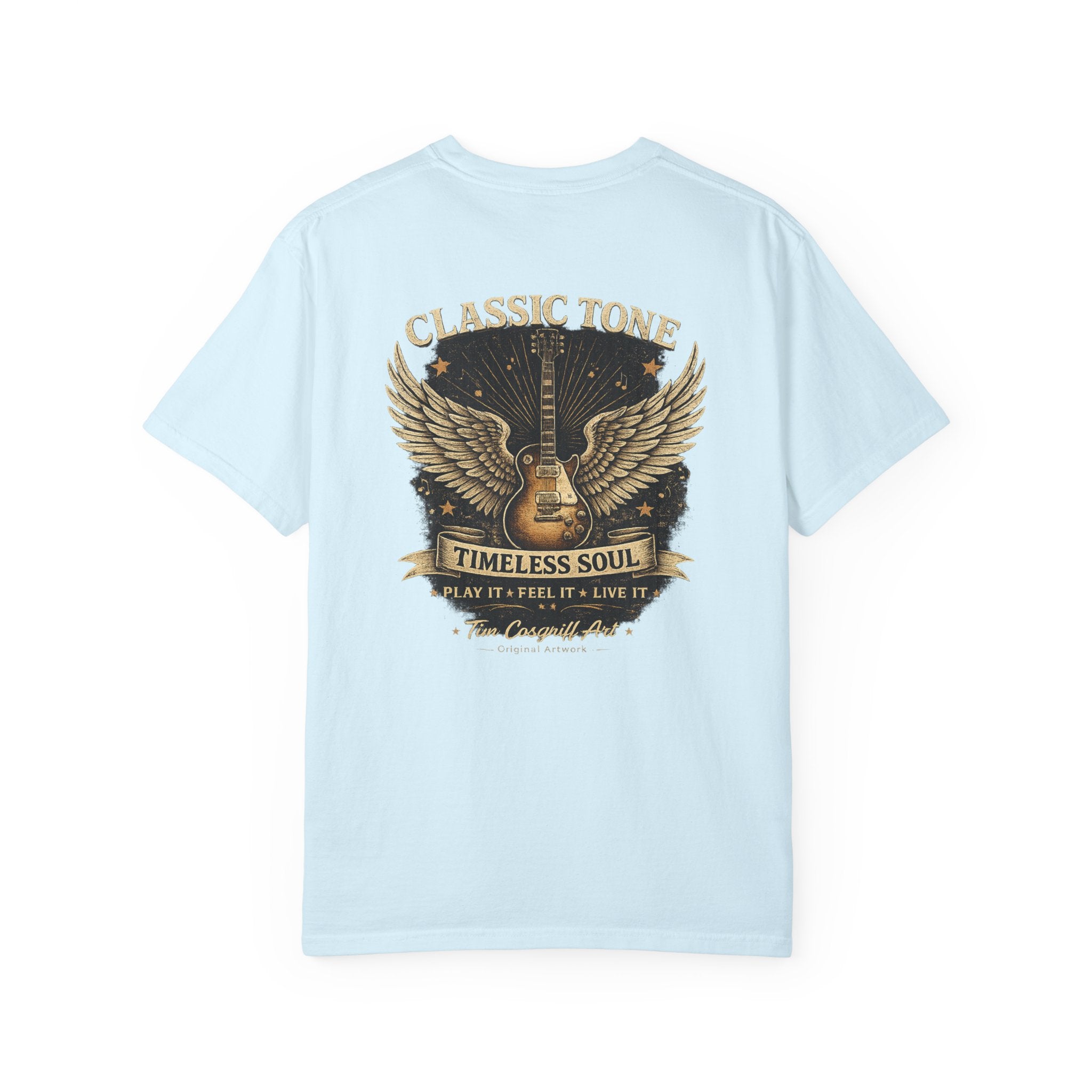 Guitar Vintage Tee — "Classic Tone, Timeless Soul" Rock Music T-Shirt