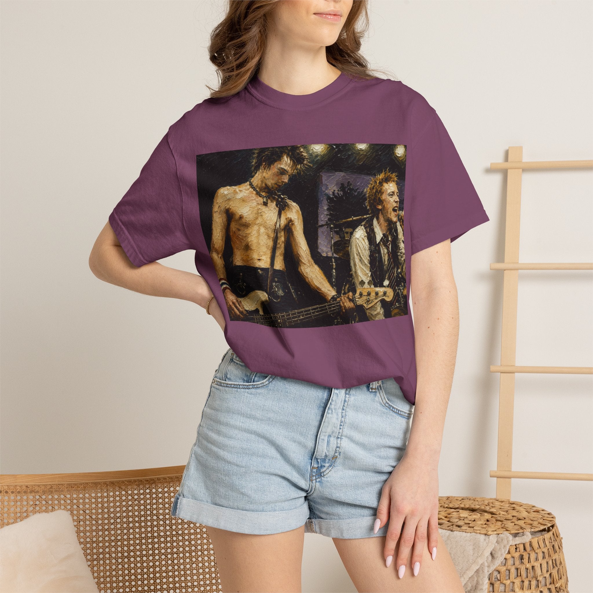Rock Band Photo T-Shirt  Vintage Live Concert Tee