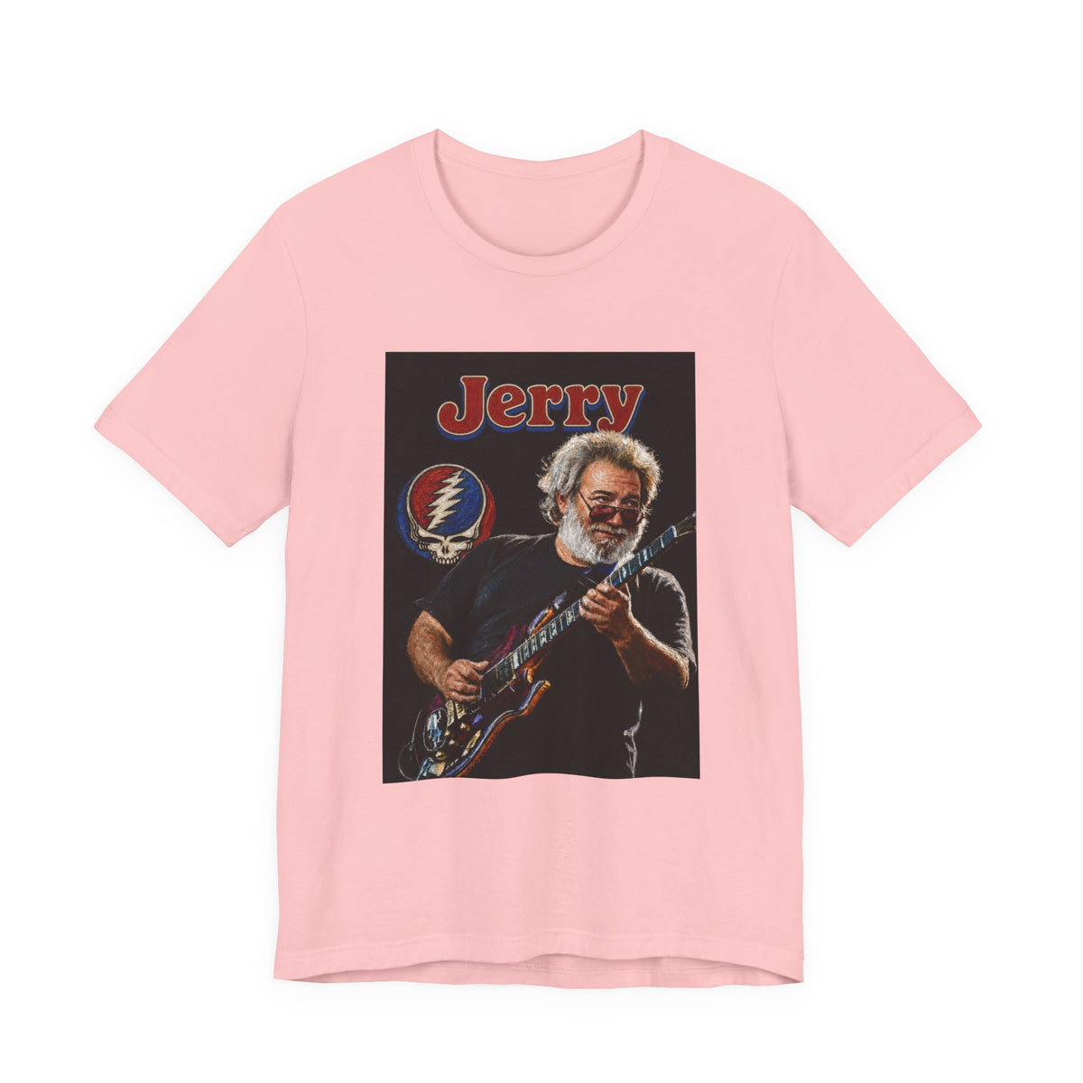 Jerry Garcia Guitar Portrait T Shirt