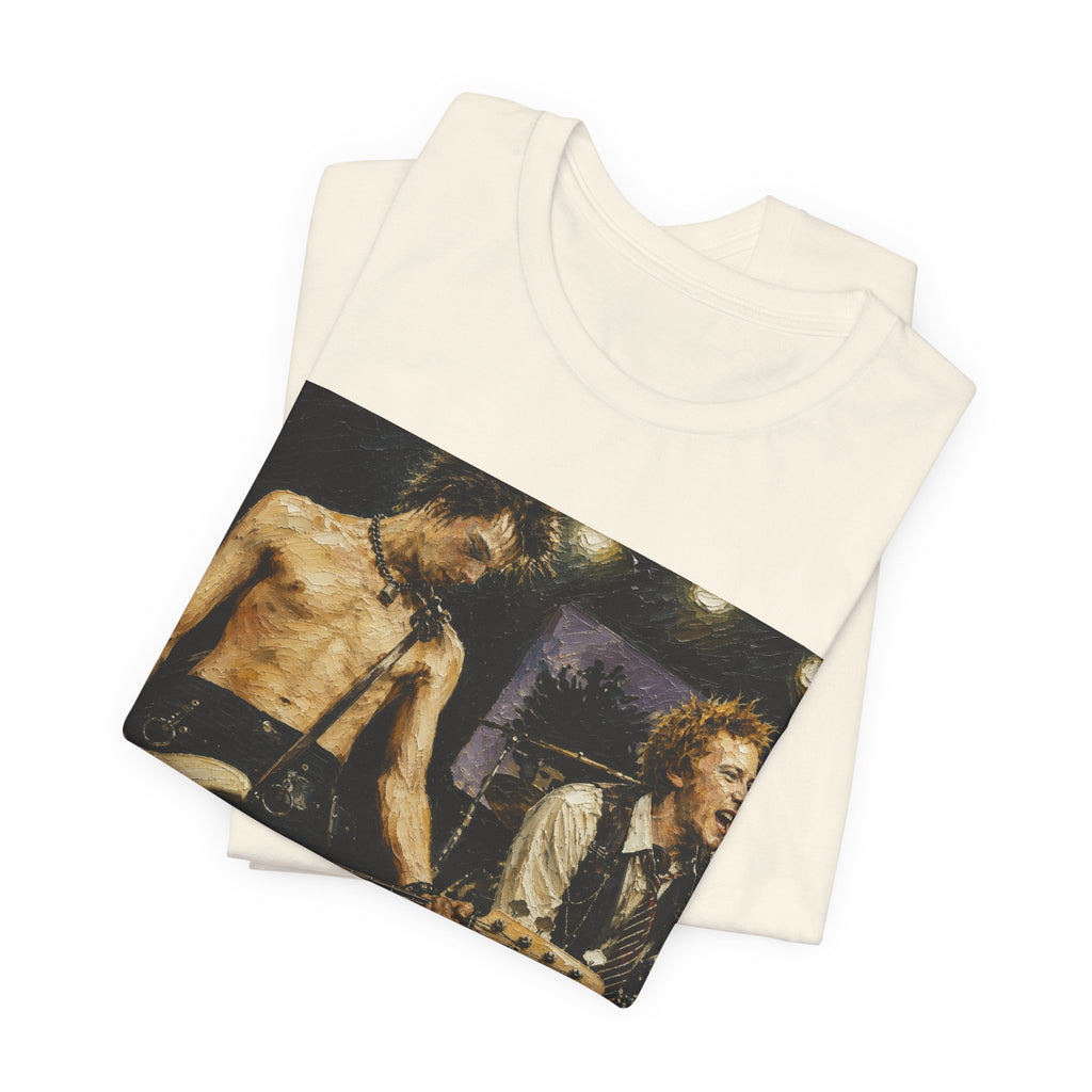 Rock Concert Photo Tee Vintage Live Band Graphic T-Shirt