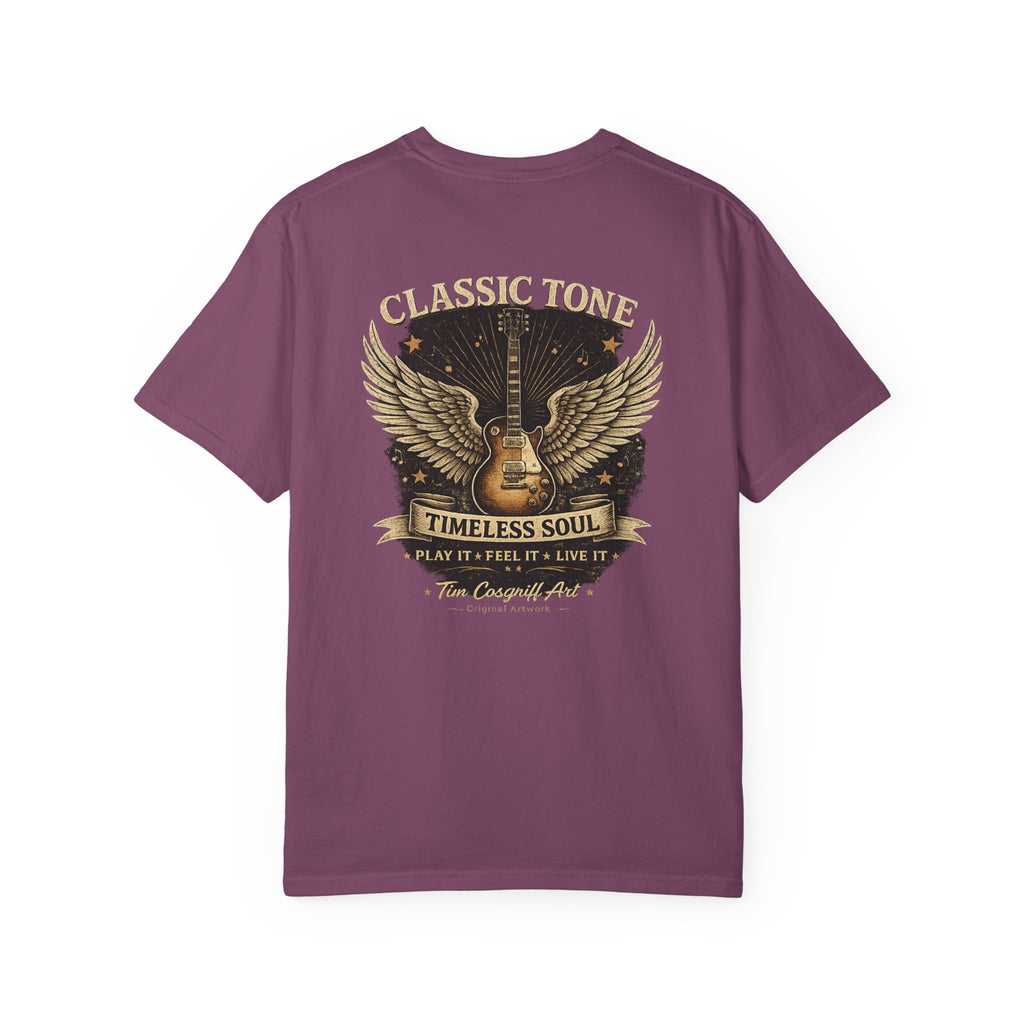 Guitar Vintage Tee — "Classic Tone, Timeless Soul" Rock Music T-Shirt