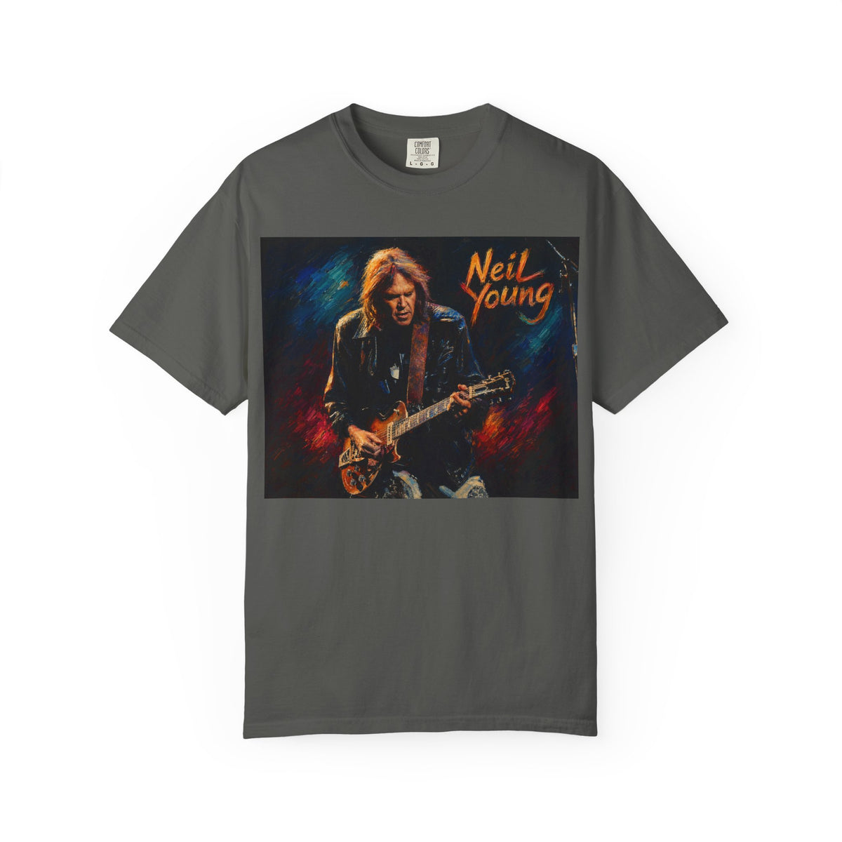 Neil Young Vintage Guitar T Shirt