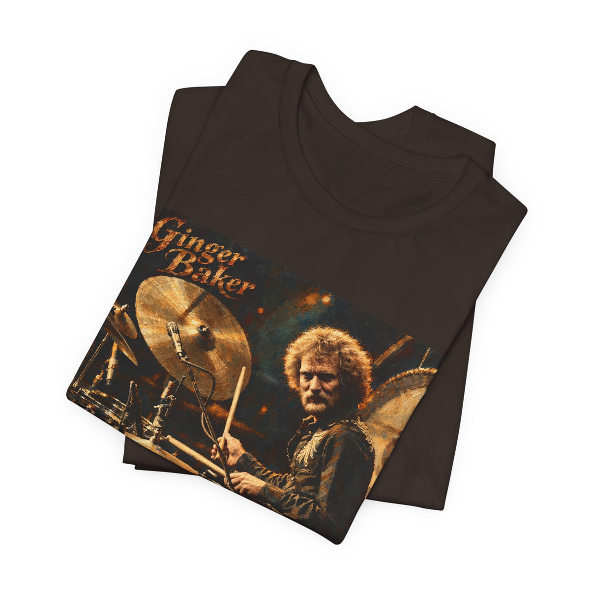 Ginger Baker Drummer T Shirt