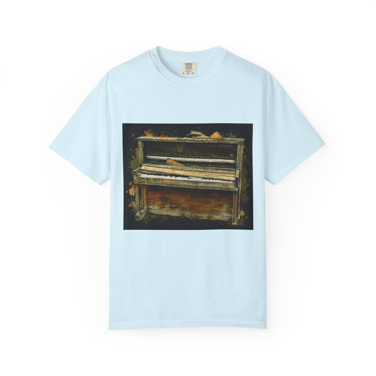 Vintage Piano Original Art T Shirt