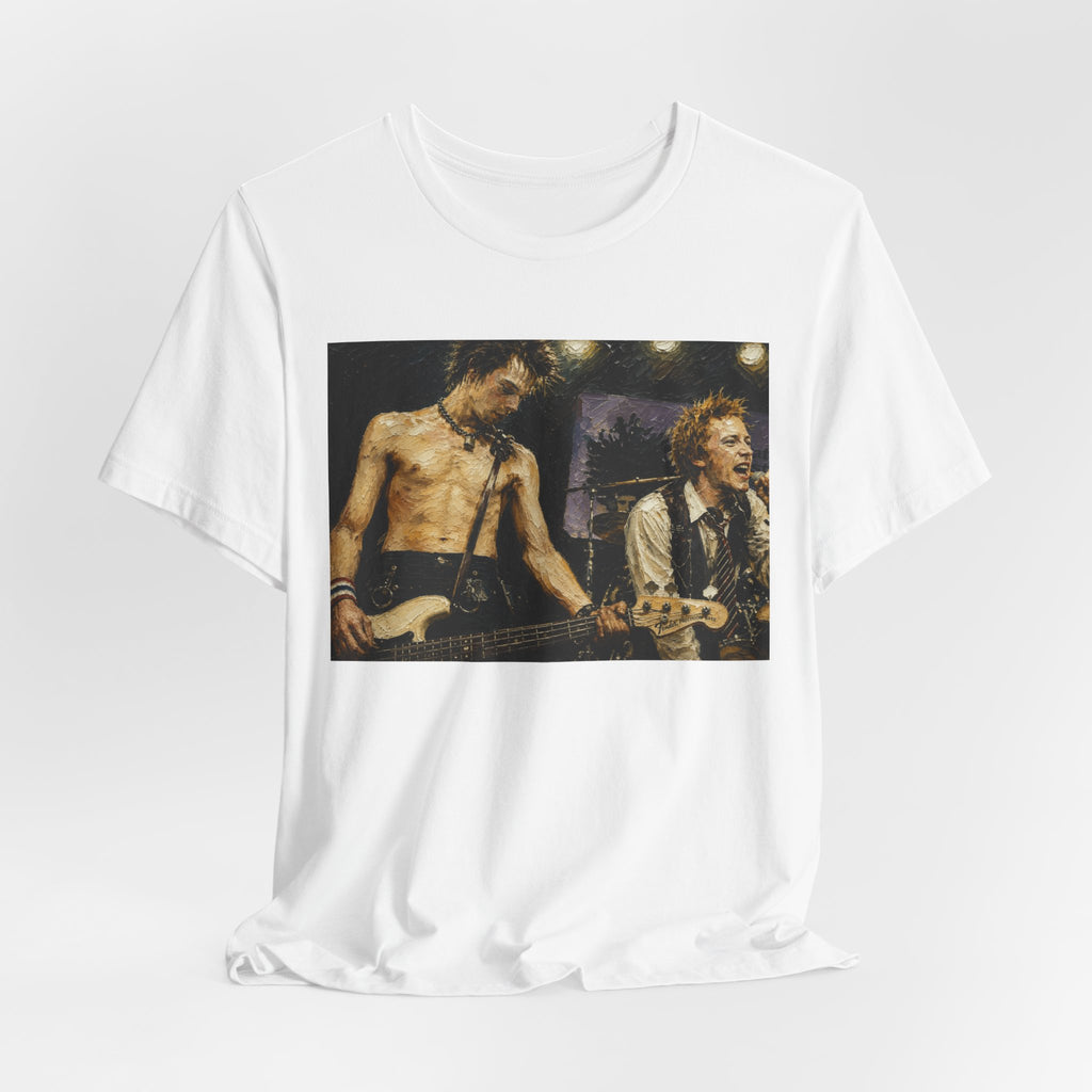 Rock Concert Photo Tee Vintage Live Band Graphic T-Shirt
