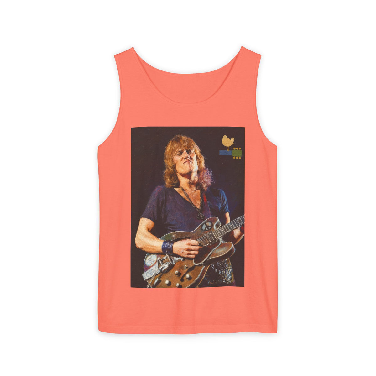 Alvin Lee at Woodstock Tank Top Unisex