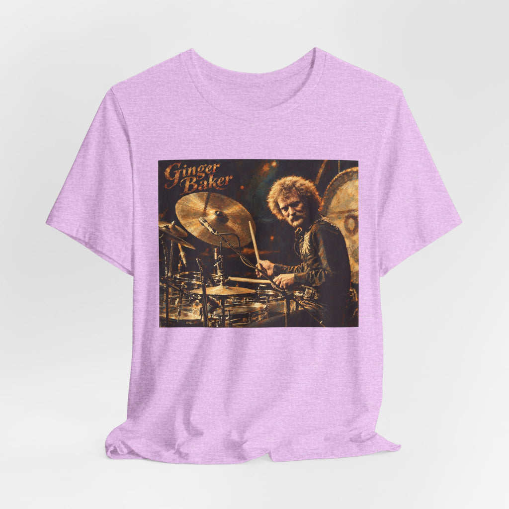 Ginger Baker Drummer T Shirt