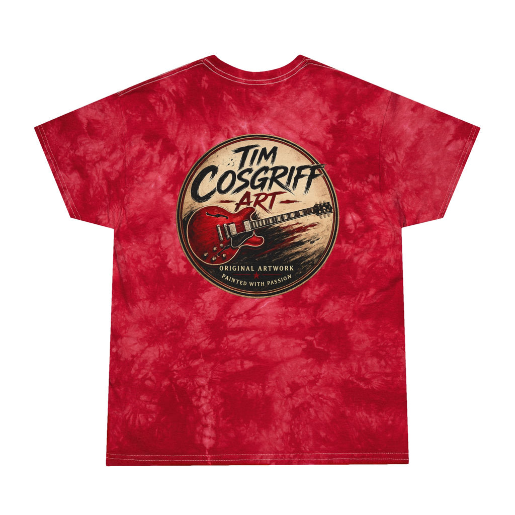 Johnny Winter Tie Dye T Shirt