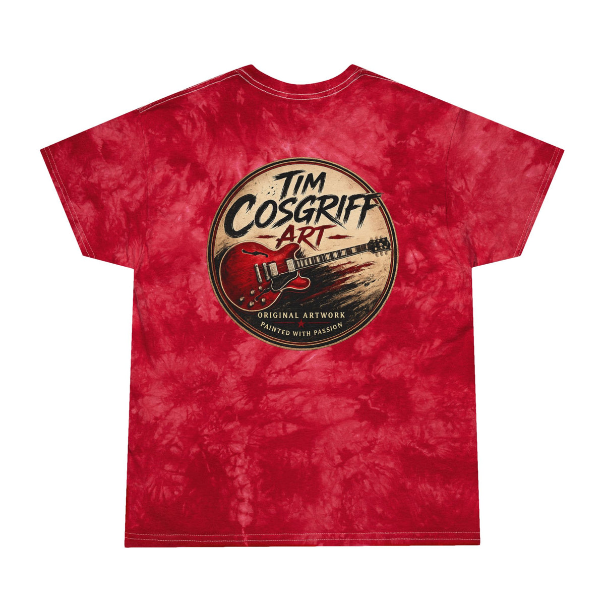 Johnny Winter Tie Dye T Shirt