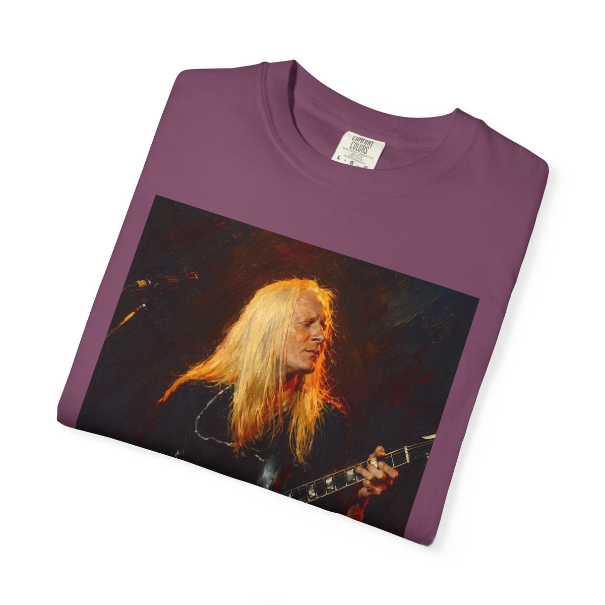 Johnny Winter Guitar T Shirt