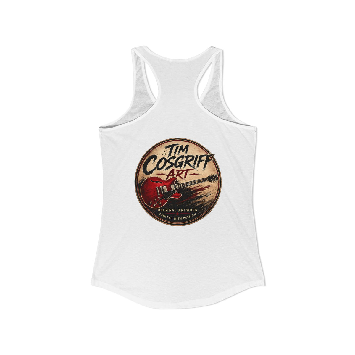 Alvin Lee at Woodstock Women's Racerback Tank