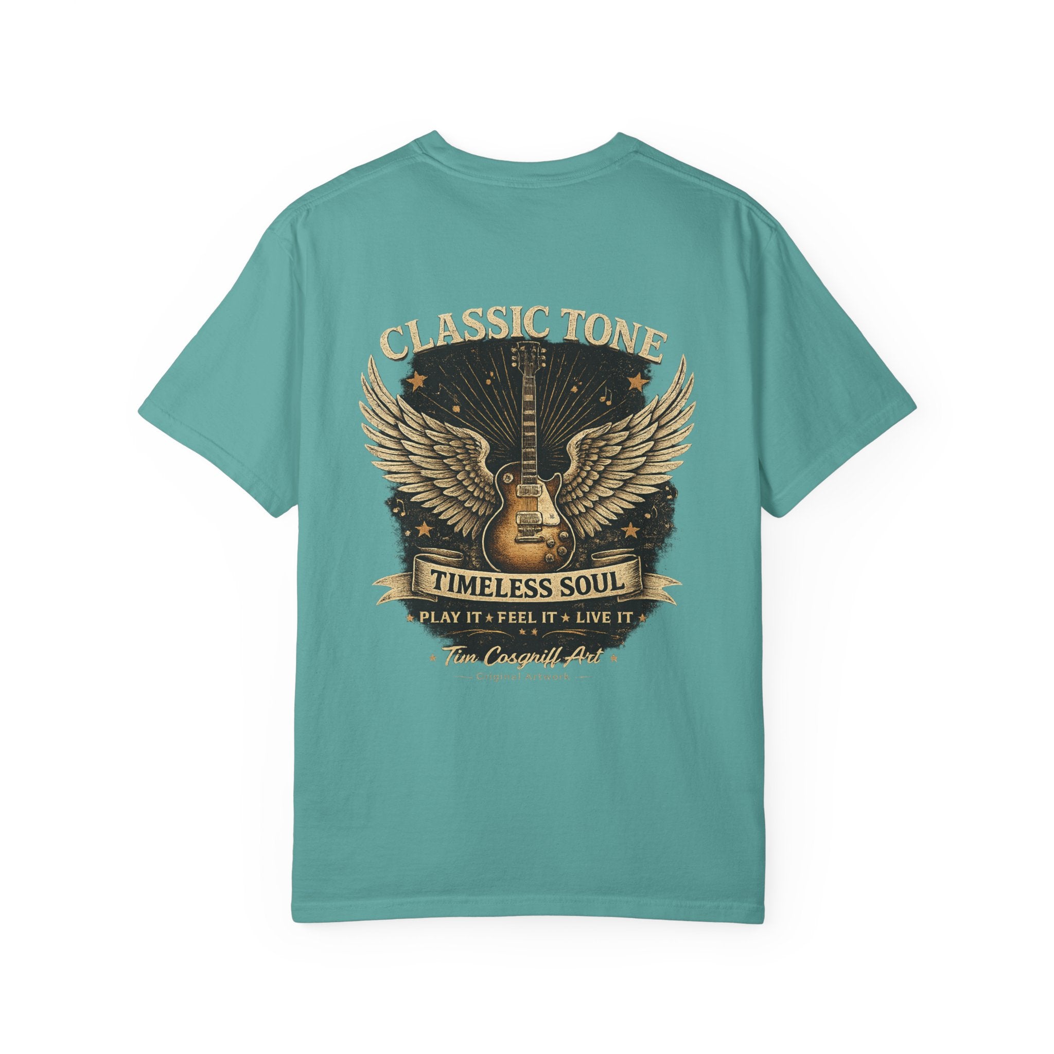 Classic Tone Guitar T-Shirt — Timeless Soul Rock Graphic Tee