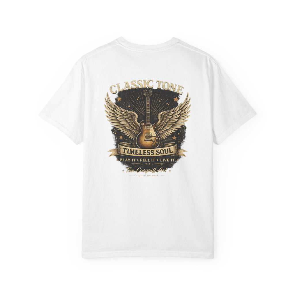 Guitar Vintage Tee — "Classic Tone, Timeless Soul" Rock Music T-Shirt