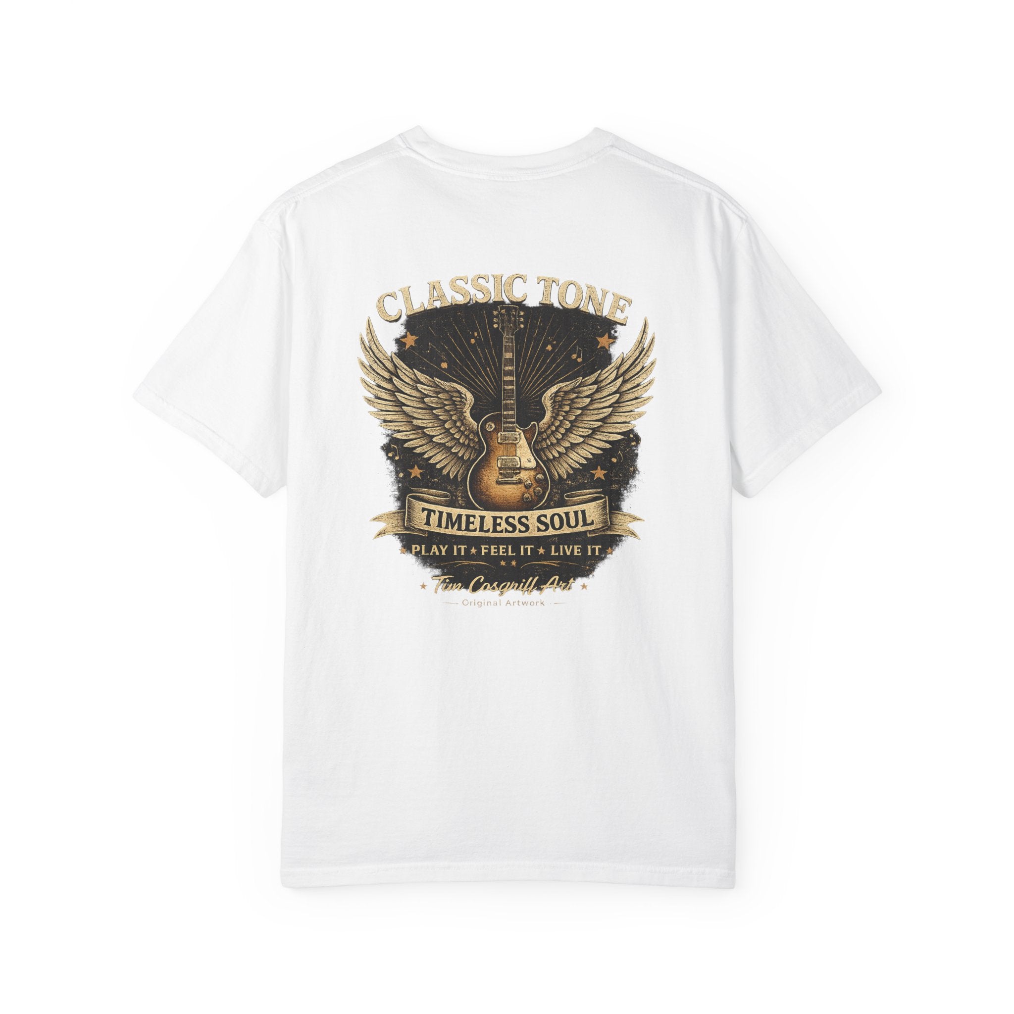 Guitar Vintage Tee — "Classic Tone, Timeless Soul" Rock Music T-Shirt