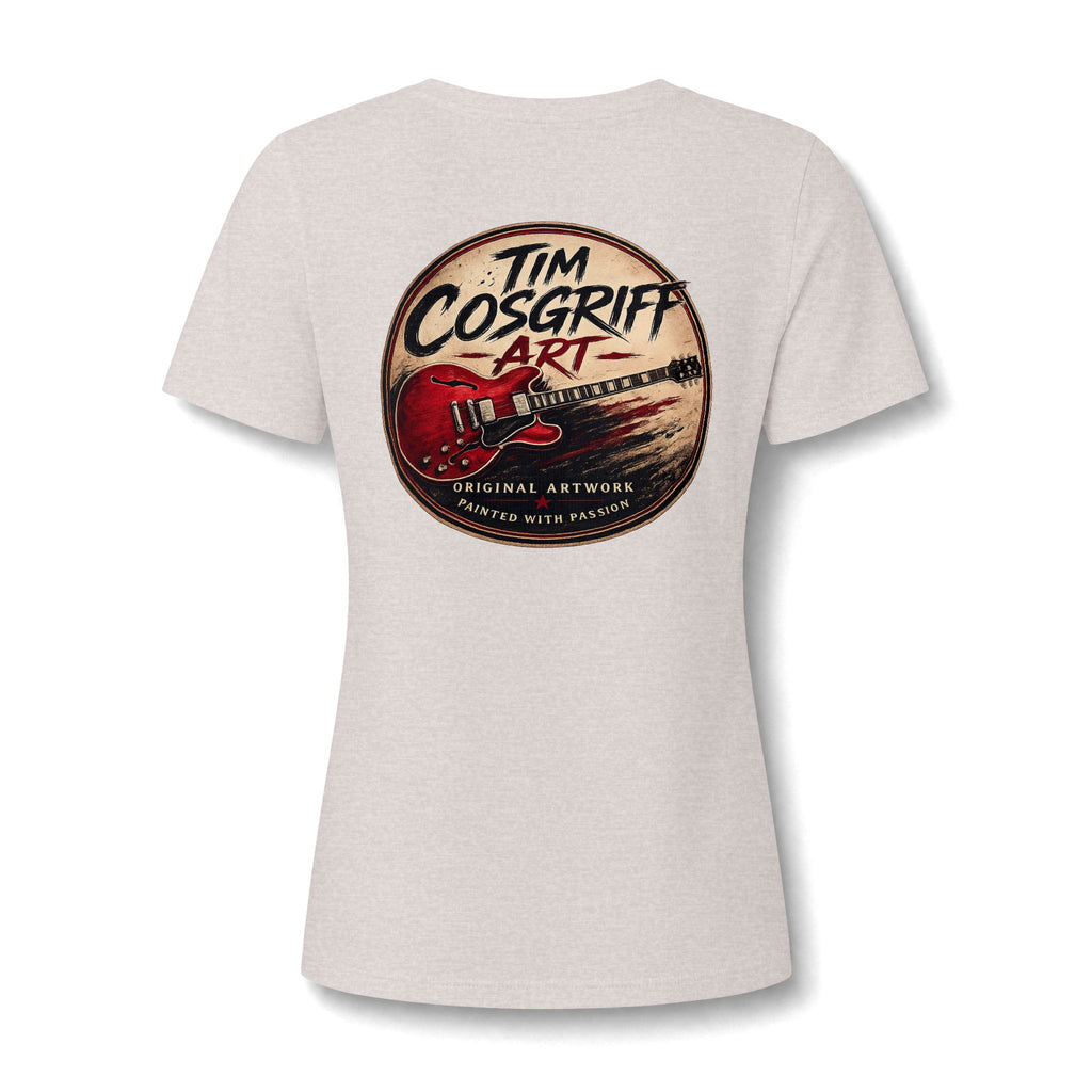 Neil Young Women's V Neck Tee