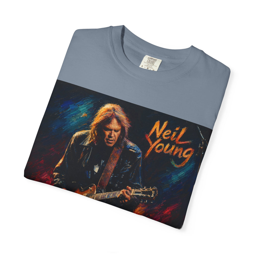 Neil Young Vintage Guitar T Shirt