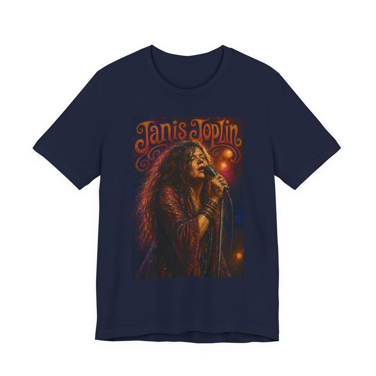 Janis Joplin Concert Poster Style T Shirt