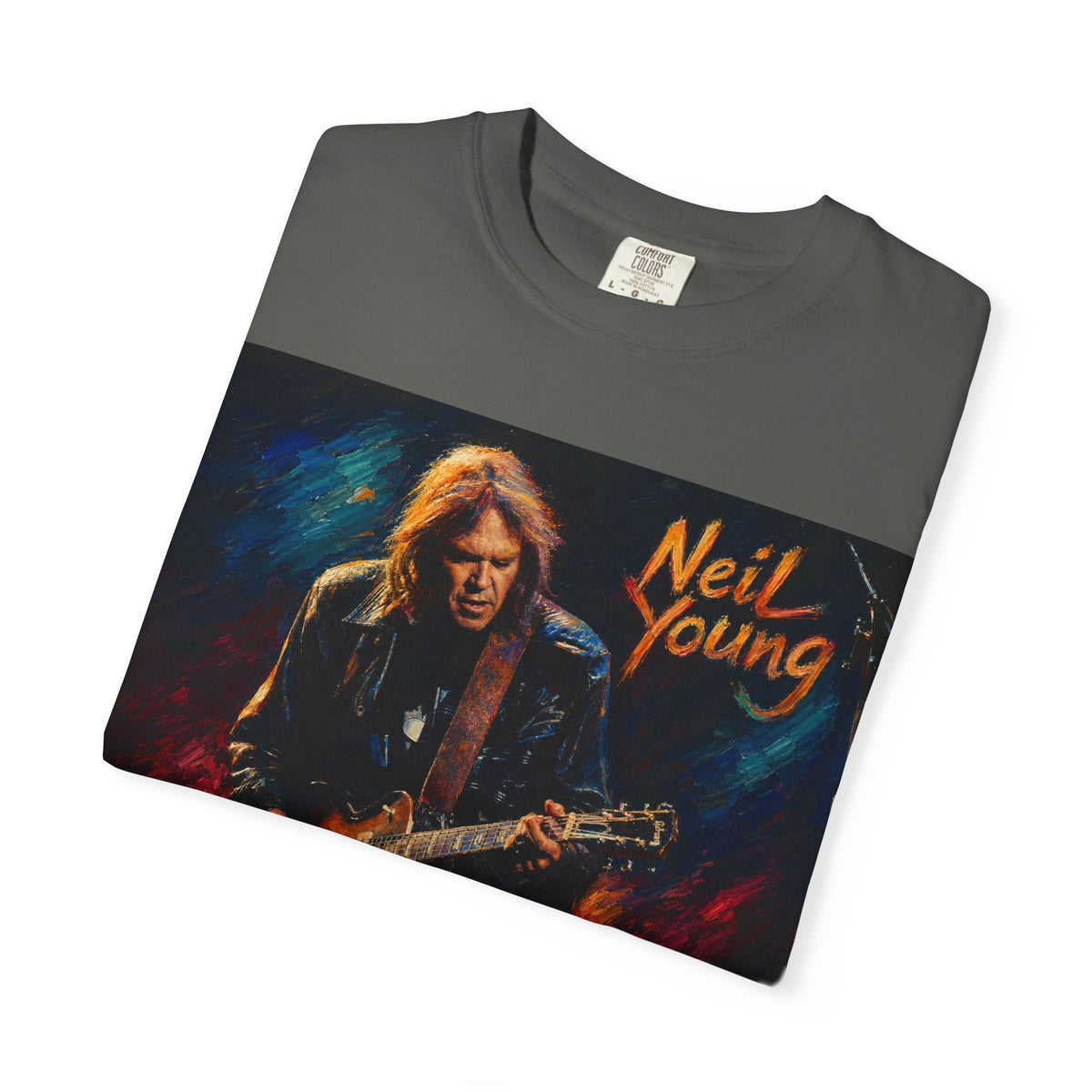 Neil Young Vintage Guitar T Shirt