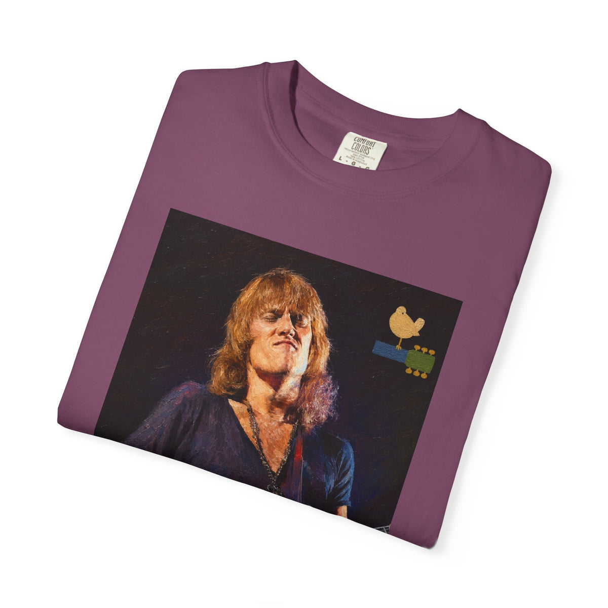 Alvin Lee performing at Woodstock T Shirt