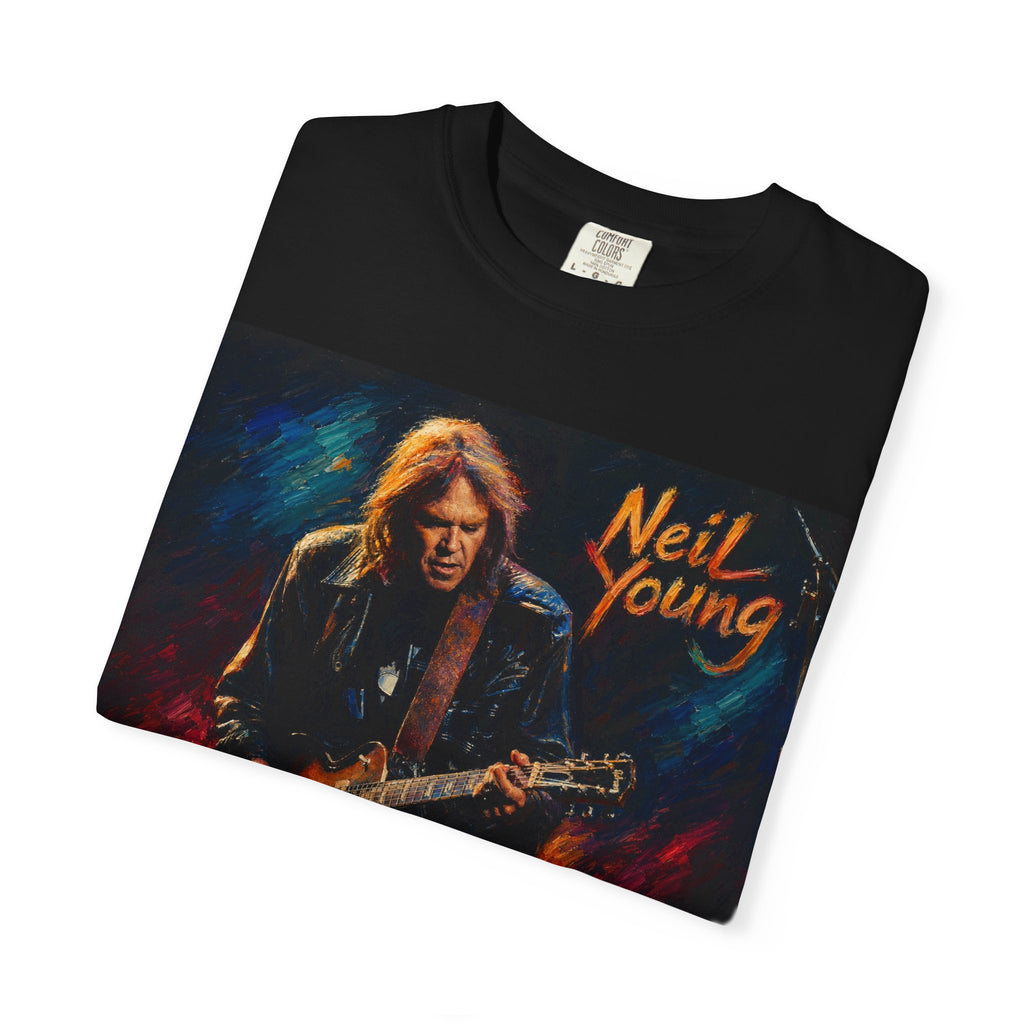 Neil Young Vintage Guitar T Shirt