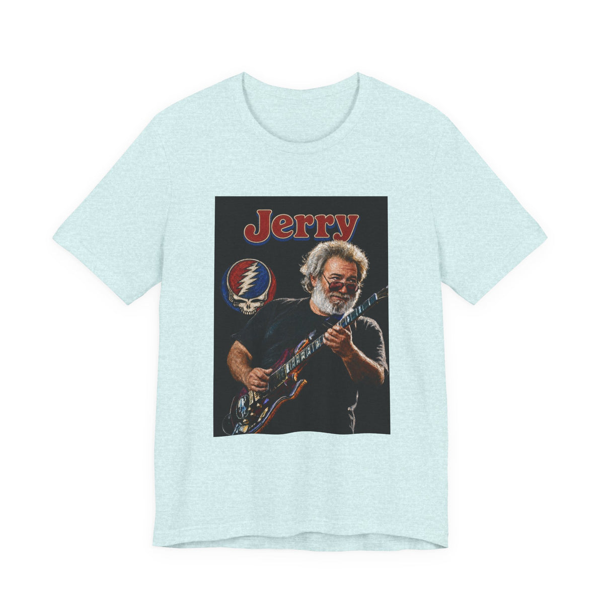 Jerry Garcia Guitar Portrait T Shirt