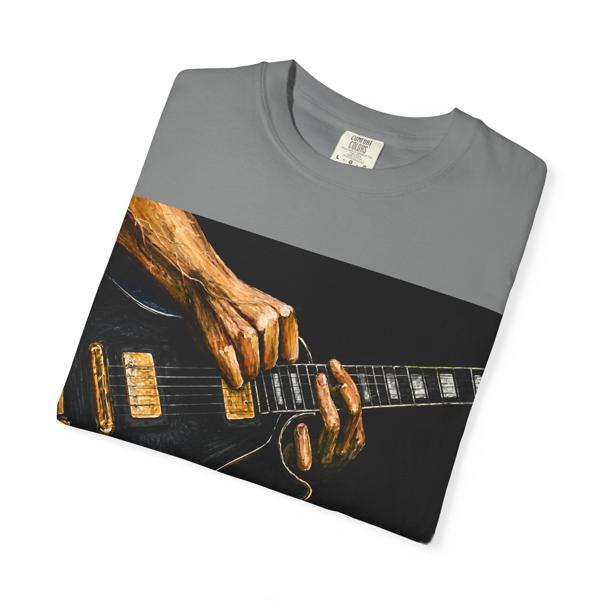 Guitar Vintage Tee — "Classic Tone, Timeless Soul" Rock Music T-Shirt