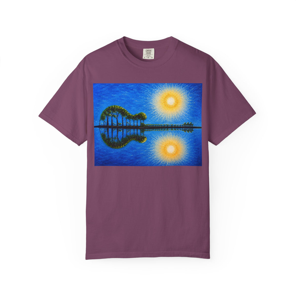 Guitar Sunset T Shirt
